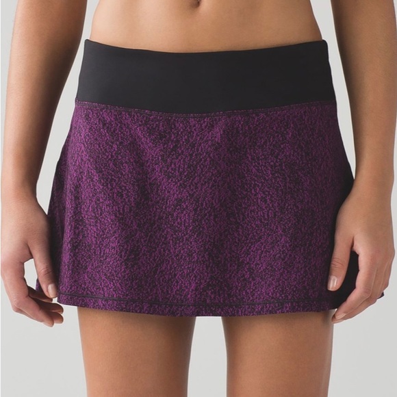 Lululemon Circuit Breaker Skirt Circuit Aurora Black - Picture 1 of 5